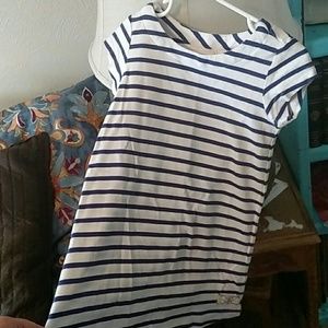 Cotton striped dress